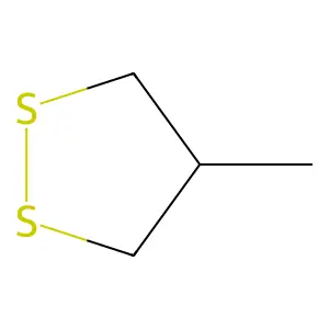 1,2-Dithiolane, 4-methyl structure
