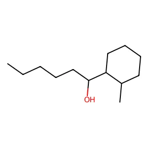 1-(2-methylcyclohexyl)hexan-1-ol structure