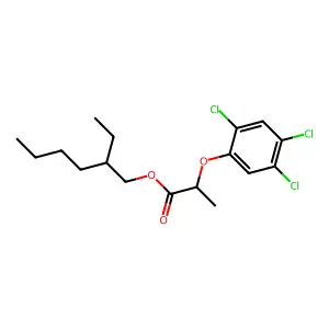 Compound C17H23Cl3O3 structure
