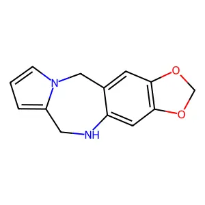 13,15-dioxa-3,9-diazatetracyclo[8.7.0.03,7.012,16]heptadeca-1(17),4,6,10,12(16)-pentaene structure
