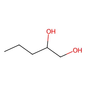 1,2-Pentanediol structure