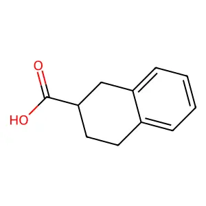 1,2,3,4-Tetrahydro-2-naphthoic acid structure