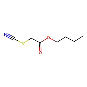 butyl 2-thiocyanatoacetate structure