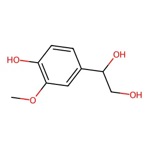 METHOXYHYDROXYPHENYLGLYCOL structure