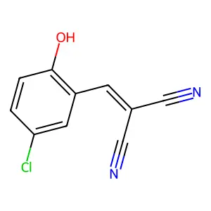 MALONONITRILE, (5-CHLORO-2-HYDROXYBENZYLIDENE)- structure