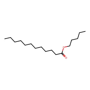 Amyl laurate structure