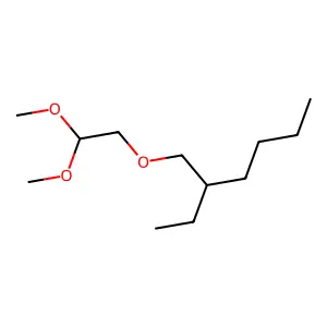 1-(2,2-Dimethoxyethoxy)-2-ethylhexane structure