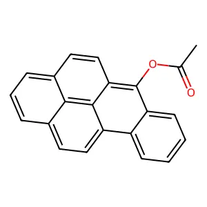 6-Acetoxybenzo(a)pyrene structure