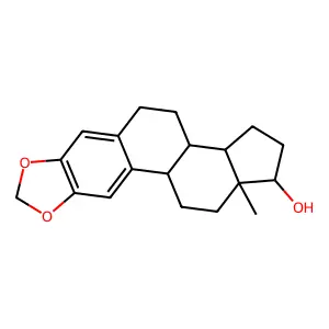 Compound C19H24O3 structure
