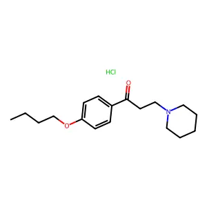 Dyclonine hydrochloride structure