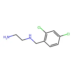 1,2-Ethanediamine, N1-[(2,4-dichlorophenyl)methyl]- structure