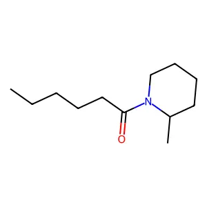 1-(2-methylpiperidin-1-yl)hexan-1-one structure