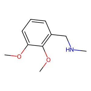 1-(2,3-dimethoxyphenyl)-N-methylmethanamine structure