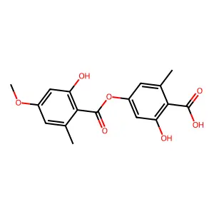 Evernic acid structure