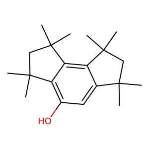 1,1,3,3,6,6,8,8-octamethyl-2,7-dihydro-as-indacen-4-ol structure