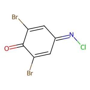 Compound C6H2Br2ClNO structure