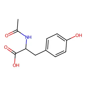 N-Acetyl-L-tyrosine structure