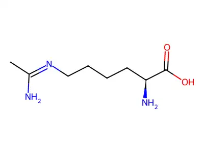 H-Lys(acetimidoyl)-OH structure