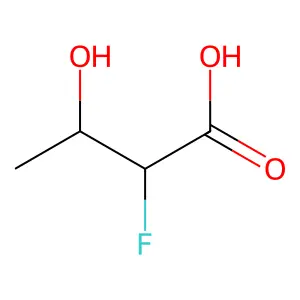 Compound C4H7FO3 structure