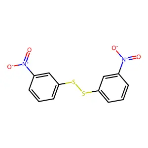 Bis(3-nitrophenyl) disulfide structure