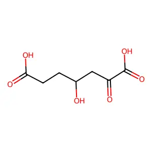 Compound C7H10O6 structure