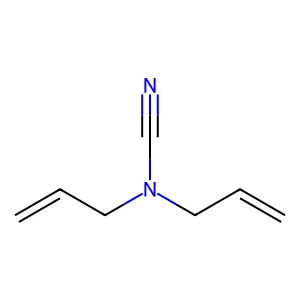 Diallylcyanamide structure