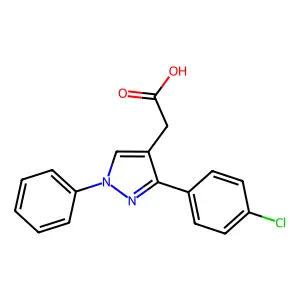 Lonazolac structure