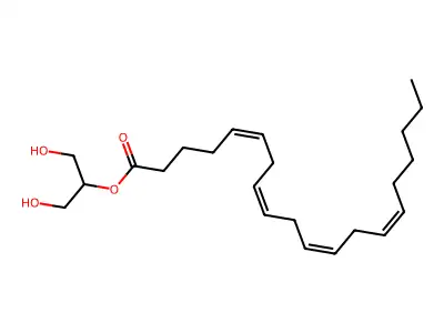2-arachidonoylglycerol structure