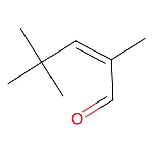 Compound C8H14O structure
