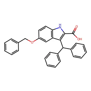 Compound C29H23NO3 structure