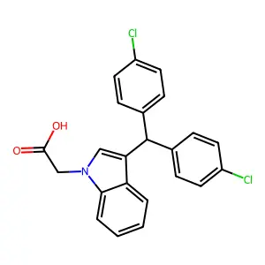 Compound C23H17Cl2NO2 structure