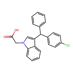 Compound C23H18ClNO2 structure