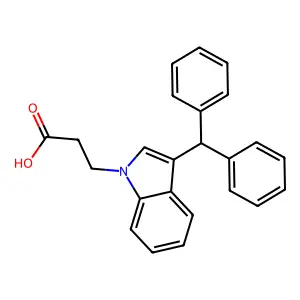 Compound C24H21NO2 structure