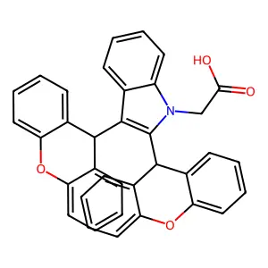 Compound C36H25NO4 structure