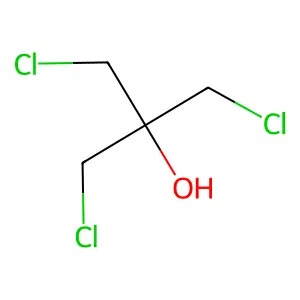 1,3-dichloro-2-(chloromethyl)propan-2-ol structure