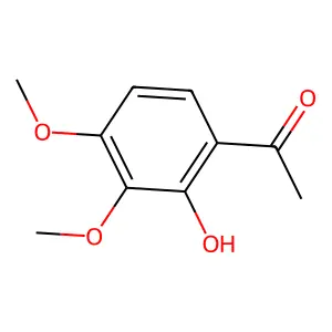 1-(2-hydroxy-3,4-dimethoxyphenyl)ethan-1-one structure