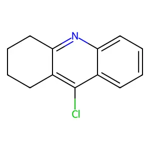 9-Chloro-1,2,3,4-tetrahydroacridine structure