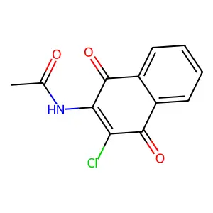 Compound C12H8ClNO3 structure