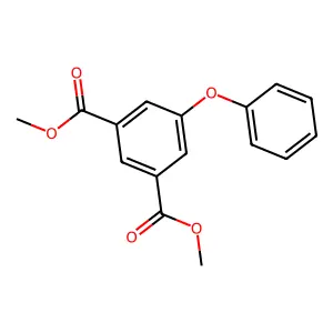 1,3-Benzenedicarboxylic acid, 5-phenoxy-, 1,3-dimethyl ester structure