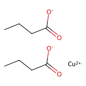 Cupric butyrate structure