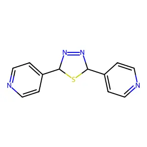 Compound C12H10N4S structure