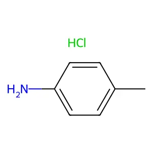 p-Toluidine hydrochloride structure