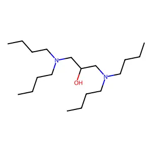1,3-bis(dibutylamino)propan-2-ol structure