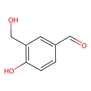 4-Hydroxy-3-(hydroxymethyl)benzaldehyde structure