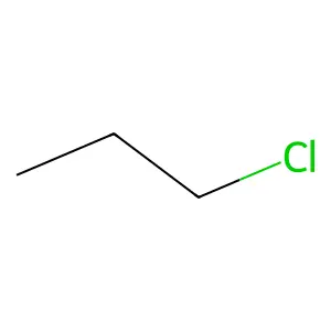 1-CHLOROPROPANE structure