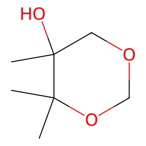 Compound C7H14O3 structure