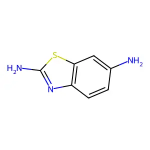 1,3-benzothiazole-2,6-diamine structure