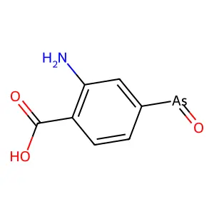 Compound C7H6AsNO3 structure