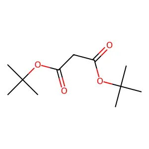 Di-tert-butyl malonate structure