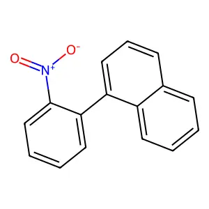 1-(2-nitrophenyl)naphthalene structure